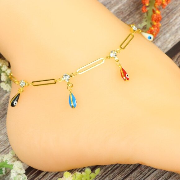 "Elegant Handmade Anklet – Delicate Jewelry for Women, MAR091478 - Picture 7 of 10